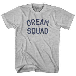 Dream Squad Womens Cotton Junior Cut T-Shirt - Grey Heather