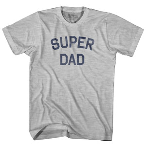 Super Dad Youth Cotton T-Shirt - Grey Heather Super Dad Youth Cotton T-Shirt - Grey Heather