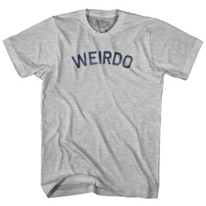 Weirdo Womens Cotton Junior Cut T-Shirt - Grey Heather Weirdo Womens Cotton Junior Cut T-Shirt - Grey Heather