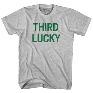 Third Lucky Youth Cotton T-Shirt - Grey Heather Third Lucky Youth Cotton T-Shirt - Grey Heather