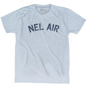 Nel Air Adult Tri-Blend T-Shirt - Athletic White
