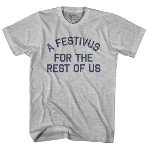 A Festivus For The Rest Of Us Adult Cotton T-Shirt - Grey Heather A Festivus For The Rest Of Us Adult Cotton T-Shirt - Grey Heather