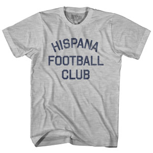 Hispana Football Club Youth Cotton T-Shirt - Grey Heather Hispana Football Club Youth Cotton T-Shirt - Grey Heather