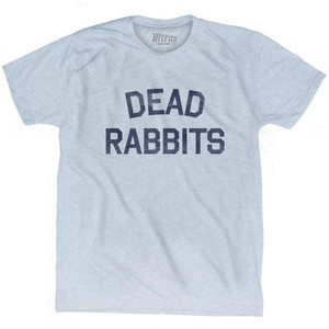 Dead Rabbits Adult Tri-Blend T-Shirt - Athletic White