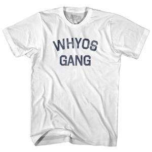 Whyos Gang Womens Cotton Junior Cut T-Shirt - White