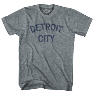 Detroit City Youth Tri-Blend T-Shirt - Athletic Grey