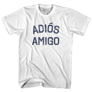 Adios Amigo Youth Cotton T-shirt - White Adios Amigo Youth Cotton T-shirt - White