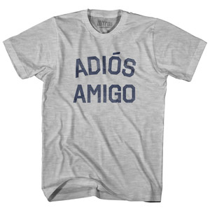 Adios Amigo Youth Cotton T-Shirt - Grey Heather Adios Amigo Youth Cotton T-Shirt - Grey Heather