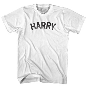 Harry Womens Cotton Junior Cut T-Shirt - White