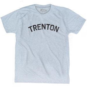 Trenton Adult Tri-Blend T-Shirt - Athletic White
