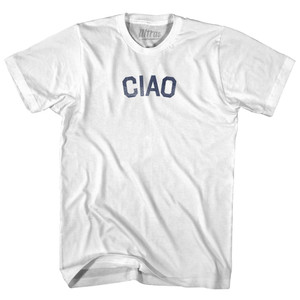 Ciao Youth Cotton T-Shirt - White