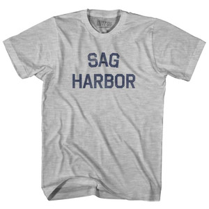 Sag Harbor Adult Cotton T-Shirt - Grey Heather