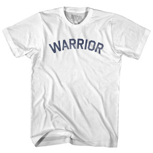 Warrior Womens Cotton Junior Cut T-Shirt - White