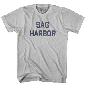 Sag Harbor Adult Cotton T-Shirt - Cool Grey