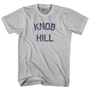 Knob Hill Adult Cotton T-Shirt - Cool Grey