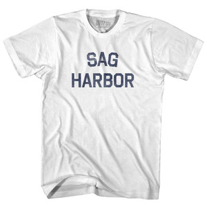 Sag Harbor Womens Cotton Junior Cut T-Shirt - White Sag Harbor Womens Cotton Junior Cut T-Shirt - White
