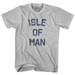 Isle Of Man Youth Cotton T-Shirt - Grey Heather Isle Of Man Youth Cotton T-Shirt - Grey Heather
