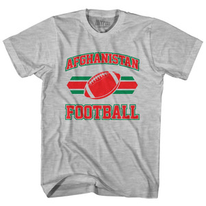 Afghanistan 90's Football Team Youth Cotton - Grey Heather Afghanistan 90's Football Team Youth Cotton - Grey Heather