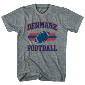 Denmark Republic 90's Football Team Youth Tri-Blend - Athletic Grey Denmark Republic 90's Football Team Youth Tri-Blend - Athletic Grey
