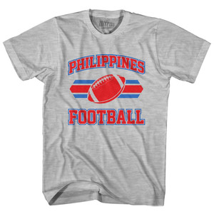 Philippines 90's Football Team Youth Cotton - Grey Heather Philippines 90's Football Team Youth Cotton - Grey Heather