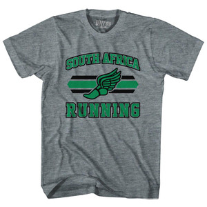 South Africa Islands 90's Running Team Cotton Youth T-shirt - Athletic Grey South Africa Islands 90's Running Team Cotton Youth T-shirt - Athletic Grey