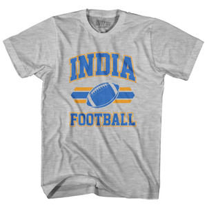 India 90's Football Team Youth Cotton - Grey Heather India 90's Football Team Youth Cotton - Grey Heather