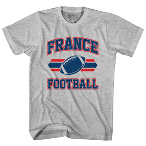 France 90's Football Team Youth Cotton - Grey Heather France 90's Football Team Youth Cotton - Grey Heather