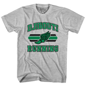 Djibouti 90's Running Team Cotton Youth T-Shirt - Grey Heather Djibouti 90's Running Team Cotton Youth T-Shirt - Grey Heather