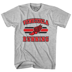 Venezuela 90's Running Team Cotton Youth T-Shirt - Grey Heather Venezuela 90's Running Team Cotton Youth T-Shirt - Grey Heather