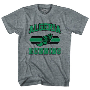 Algeria 90's Running Team Cotton Youth T-shirt - Athletic Grey Algeria 90's Running Team Cotton Youth T-shirt - Athletic Grey