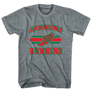 Afghanistan 90's Running Team Cotton Youth T-shirt - Athletic Grey Afghanistan 90's Running Team Cotton Youth T-shirt - Athletic Grey