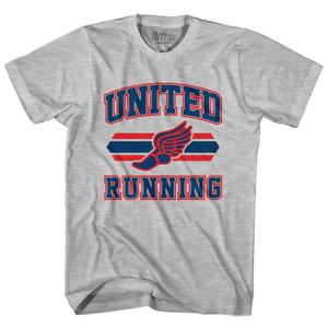 United States 90's Running Team Cotton Youth T-Shirt - Grey Heather United States 90's Running Team Cotton Youth T-Shirt - Grey Heather