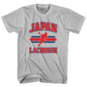 Japan 90's Lacrosse Team Cotton Youth T-Shirt - Grey Heather Japan 90's Lacrosse Team Cotton Youth T-Shirt - Grey Heather
