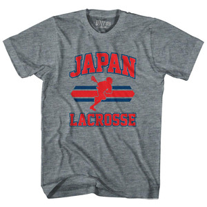 Japan 90's Lacrosse Team Tri-Blend Youth T-shirt - Athletic Grey Japan 90's Lacrosse Team Tri-Blend Youth T-shirt - Athletic Grey
