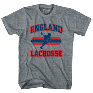 England 90's Lacrosse Team Tri-Blend Youth T-shirt - Athletic Grey England 90's Lacrosse Team Tri-Blend Youth T-shirt - Athletic Grey