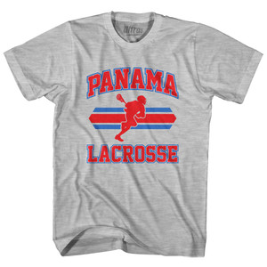 Panama 90's Lacrosse Team Cotton Youth T-Shirt - Grey Heather Panama 90's Lacrosse Team Cotton Youth T-Shirt - Grey Heather