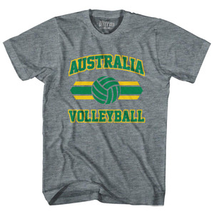Australia 90's Volleyball Team Tri-Blend Youth T-shirt - Athletic Grey Australia 90's Volleyball Team Tri-Blend Youth T-shirt - Athletic Grey