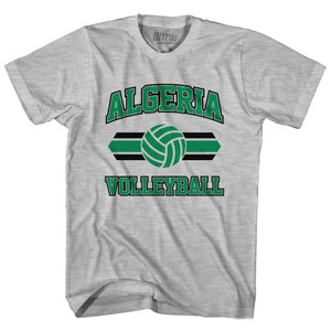 Algeria 90's Volleyball Team Cotton Youth T-Shirt - Grey Heather Algeria 90's Volleyball Team Cotton Youth T-Shirt - Grey Heather