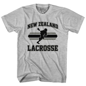 New Zealand 90's Lacrosse Team Cotton Youth T-Shirt - Grey Heather New Zealand 90's Lacrosse Team Cotton Youth T-Shirt - Grey Heather