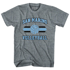 San Marino 90's Volleyball Team Tri-Blend Youth T-shirt - Athletic Grey San Marino 90's Volleyball Team Tri-Blend Youth T-shirt - Athletic Grey