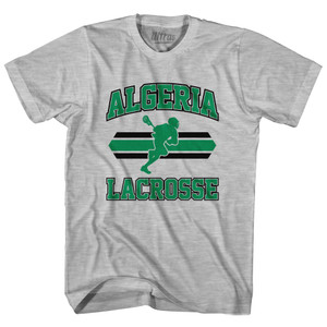 Algeria 90's Lacrosse Team Cotton Youth T-Shirt - Grey Heather Algeria 90's Lacrosse Team Cotton Youth T-Shirt - Grey Heather
