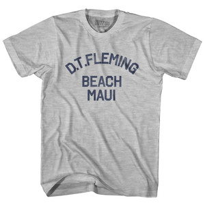D.T.Fleming Beach Maui Womens Cotton Junior Cut Vintage T-Shirt - Grey Heather D.T.Fleming Beach Maui Womens Cotton Junior Cut Vintage T-Shirt - Grey Heather