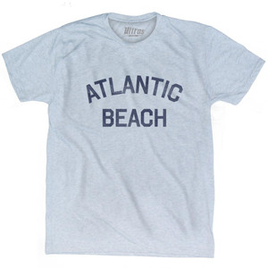 South Carolina Atlantic Beach Adult Tri-Blend Vintage T-Shirt - Athletic White South Carolina Atlantic Beach Adult Tri-Blend Vintage T-Shirt - Athletic White