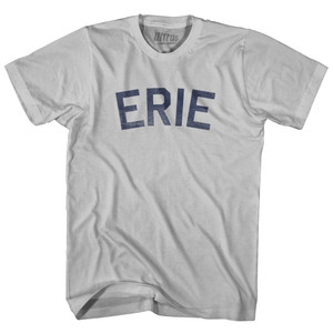 Pennsylvania Erie Adult Cotton Vintage T-Shirt - Cool Grey Pennsylvania Erie Adult Cotton Vintage T-Shirt - Cool Grey