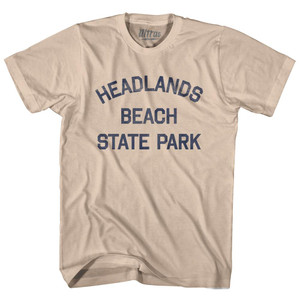 Ohio Headlands Beach State Park Adult Cotton Vintage T-Shirt - Creme