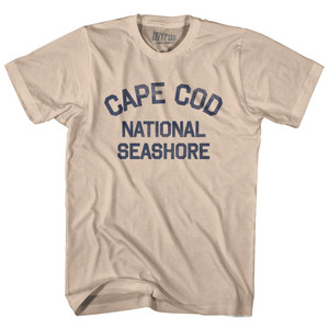 Massachusetts Cape Cod National Seashore Adult Cotton Vintage T-Shirt - Creme Massachusetts Cape Cod National Seashore Adult Cotton Vintage T-Shirt - Creme