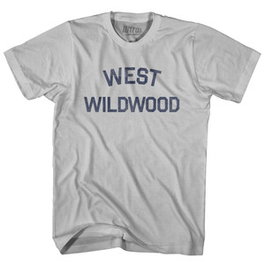 New Jersey West Wildwood Adult Cotton Vintage T-Shirt - Cool Grey