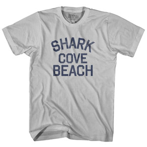 Guam Shark Cove Beach Adult Cotton Vintage T-Shirt - Cool Grey