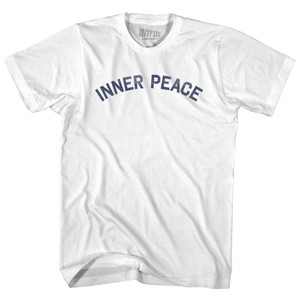 Inner Peace Youth Cotton T-shirt - White Inner Peace Youth Cotton T-shirt - White
