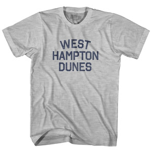 New York West Hampton Dunes Adult Cotton Vintage T-Shirt - Grey Heather New York West Hampton Dunes Adult Cotton Vintage T-Shirt - Grey Heather